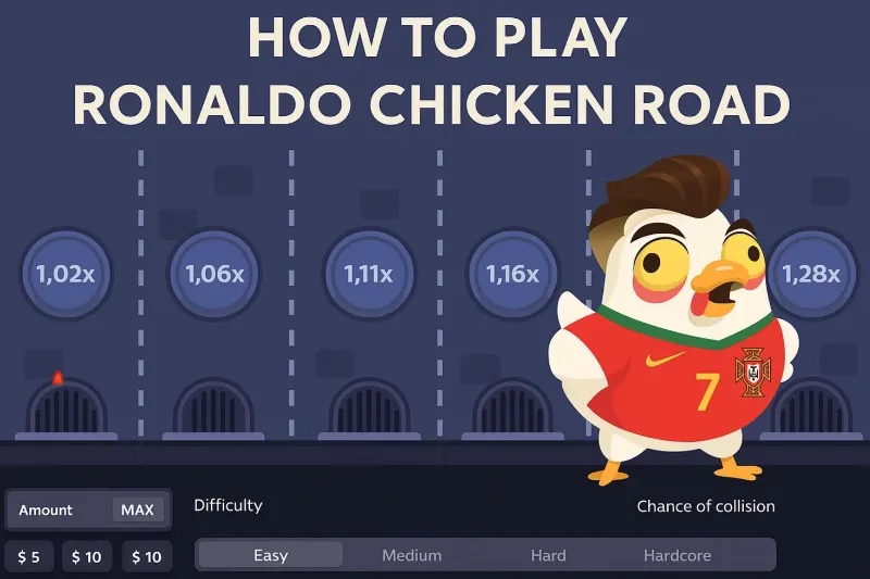 How to Play Ronaldo Chicken Road